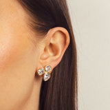 GEOMETRIC CRYSTAL STUDS