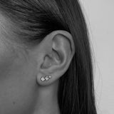 TRIO CRYSTAL STUDS