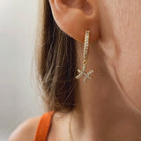 ZODIAC SPARKLE MICRO HOOP