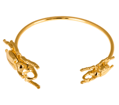 IOAKU-Beetle-cuff-gold
