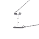 IOAKU-Letter-Necklace-I-Silver