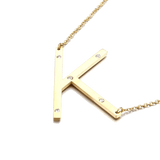 IOAKU-Letter-Necklace-K-Gold