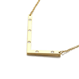 IOAKU-Letter-Necklace-L-Gold