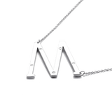 IOAKU-Letter-Necklace-M-Silver