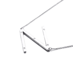 IOAKU-Letter-Necklace-N-Silver