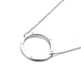 IOAKU-Letter-Necklace-O-Silver