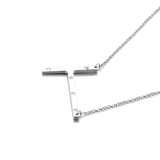 IOAKU-Letter-Necklace-T-Silver