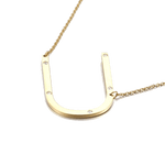 IOAKU-Letter-Necklace-U-Gold