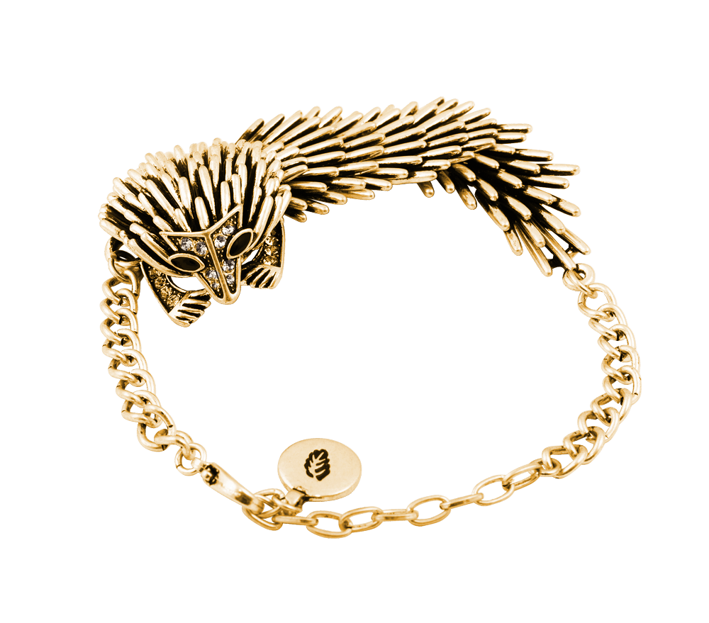 IOAKU Bracelet Hedgehog Gold