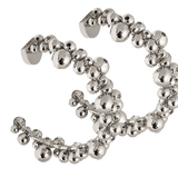 IOAKU Earrings Berry Loops Silver