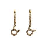 Zodiac Sparkle Micro Hoop
