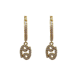 Zodiac Sparkle Micro Hoop