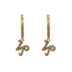 Zodiac Sparkle Micro Hoop