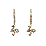 Zodiac Sparkle Micro Hoop