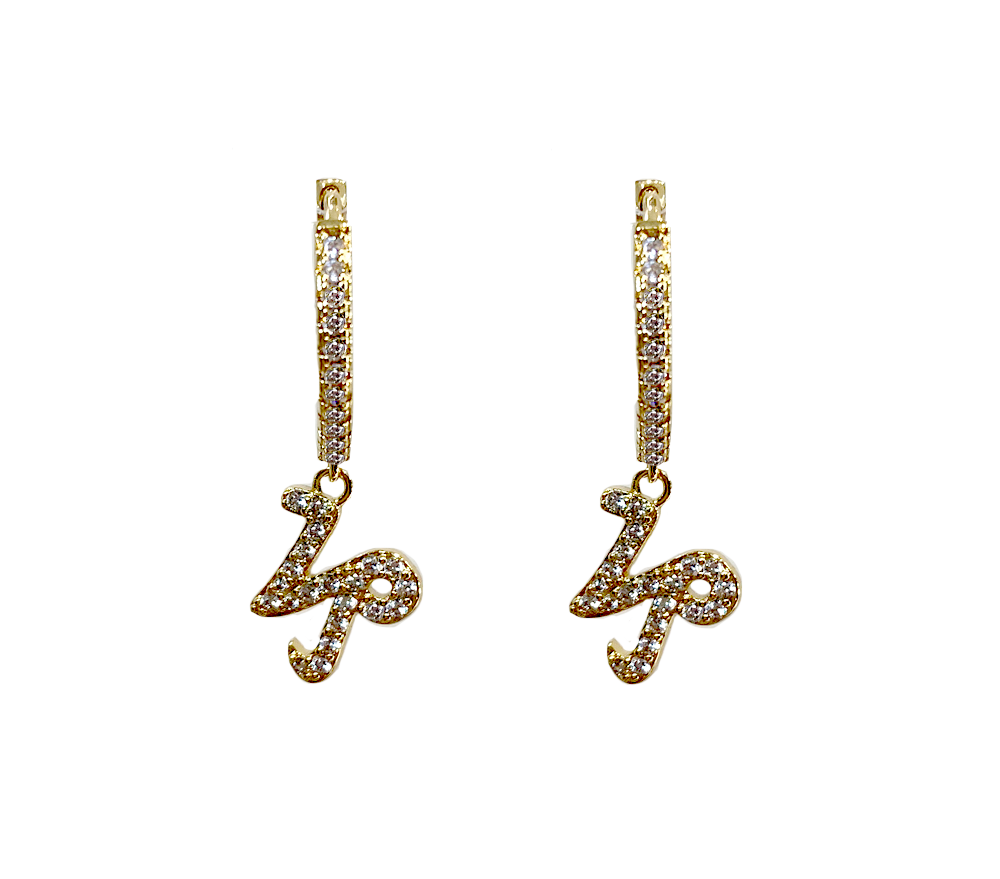 Zodiac Sparkle Micro Hoop