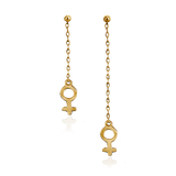 FEMALE SYMBOL EARRINGS