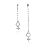 FEMALE SYMBOL EARRINGS