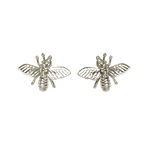 IOAKU Earrings Stud Insect Silver