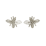 IOAKU Earrings Stud Insect Silver
