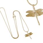 IOAKU Necklace Dragonfly Mini Gold