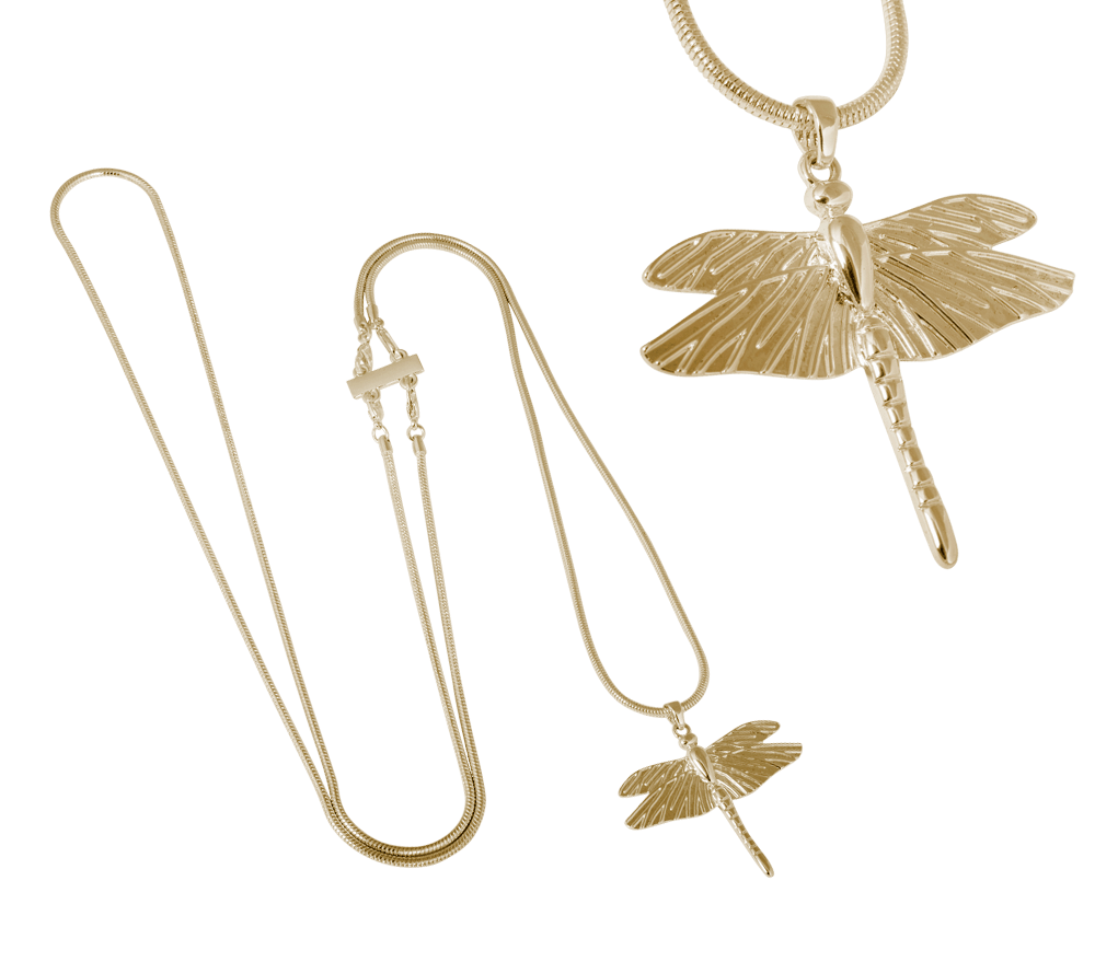 IOAKU Necklace Dragonfly Mini Gold