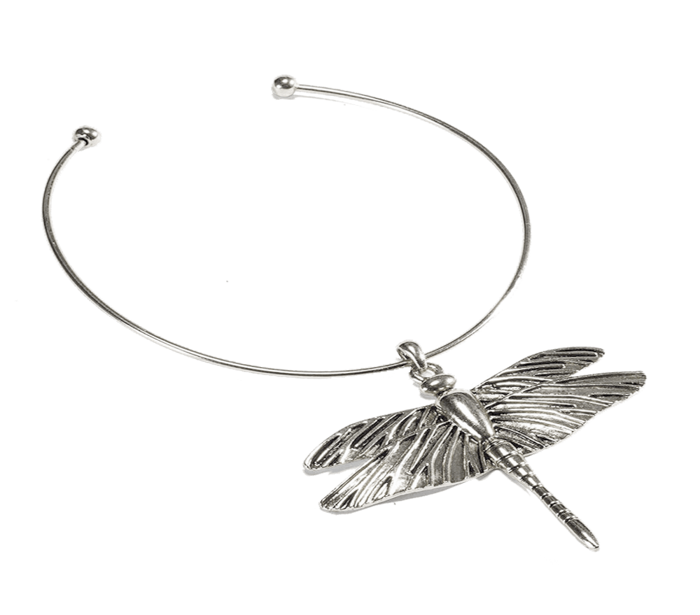 IOAKU Necklace Dragonfly Silver