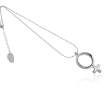 FEMALE SIGN NECKLACE