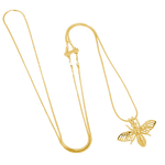 IOAK Necklace Insect Mini Gold