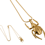 IOAKU Necklace Mini Beetle Gold