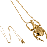 IOAKU Necklace Mini Beetle Gold