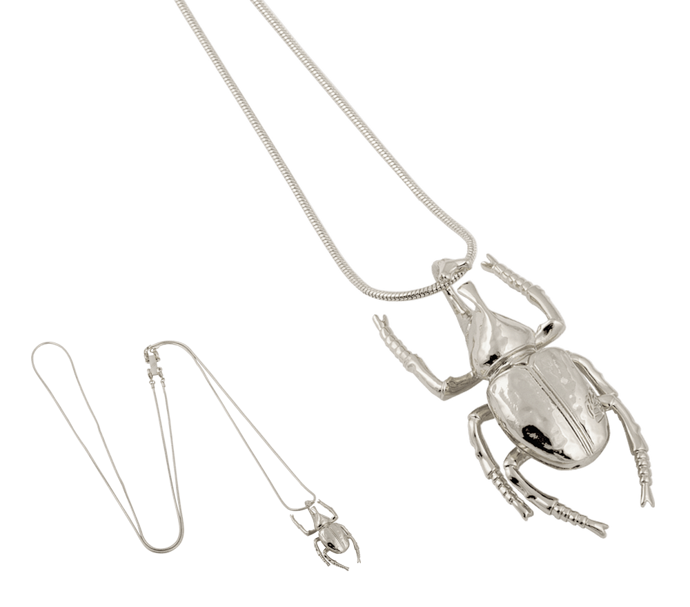 IOAKU Necklace Mini Beetle Silver