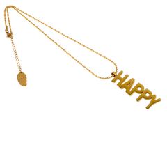 HAPPY NECKLACE