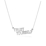 STATEMENT QUOTE MINI HALSBAND - TRUST YOURSELF