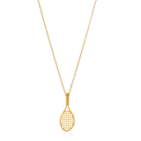 TENNIS RACKET NECKLACE
