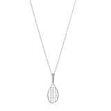 TENNIS RACKET NECKLACE
