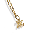 Zodiac Sparkle Micro Necklace