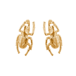 IOAKU Studs Earrings Beetle Gold