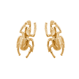 IOAKU Studs Earrings Beetle Gold