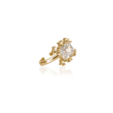 SQUARED SUNSHINE RING White