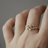 MULTI WING Ring - Vit