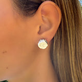 FLEUR BLANCHE STUD Örhängen