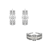 BAROQUE LACE Loop Örhängen + Ring