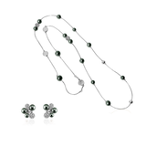 BERRY PEARL SPARKLE DUO Set - Salvia Grön