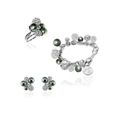 BERRY PEARL SPARKLE Set - Salvia Grön