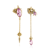 ELECKTRA SPARKLE SPIKE STAR Örhängen - Rosa