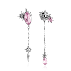 ELECKTRA SPARKLE SPIKE STAR Örhängen - Rosa