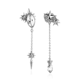ELECKTRA SPARKLE SPIKE STAR Örhängen - Vit