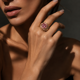 ELECKTRA SPARKLE EYE RING - Multi