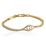 ELECKTRA SPARKLE EYE Armband - Vit