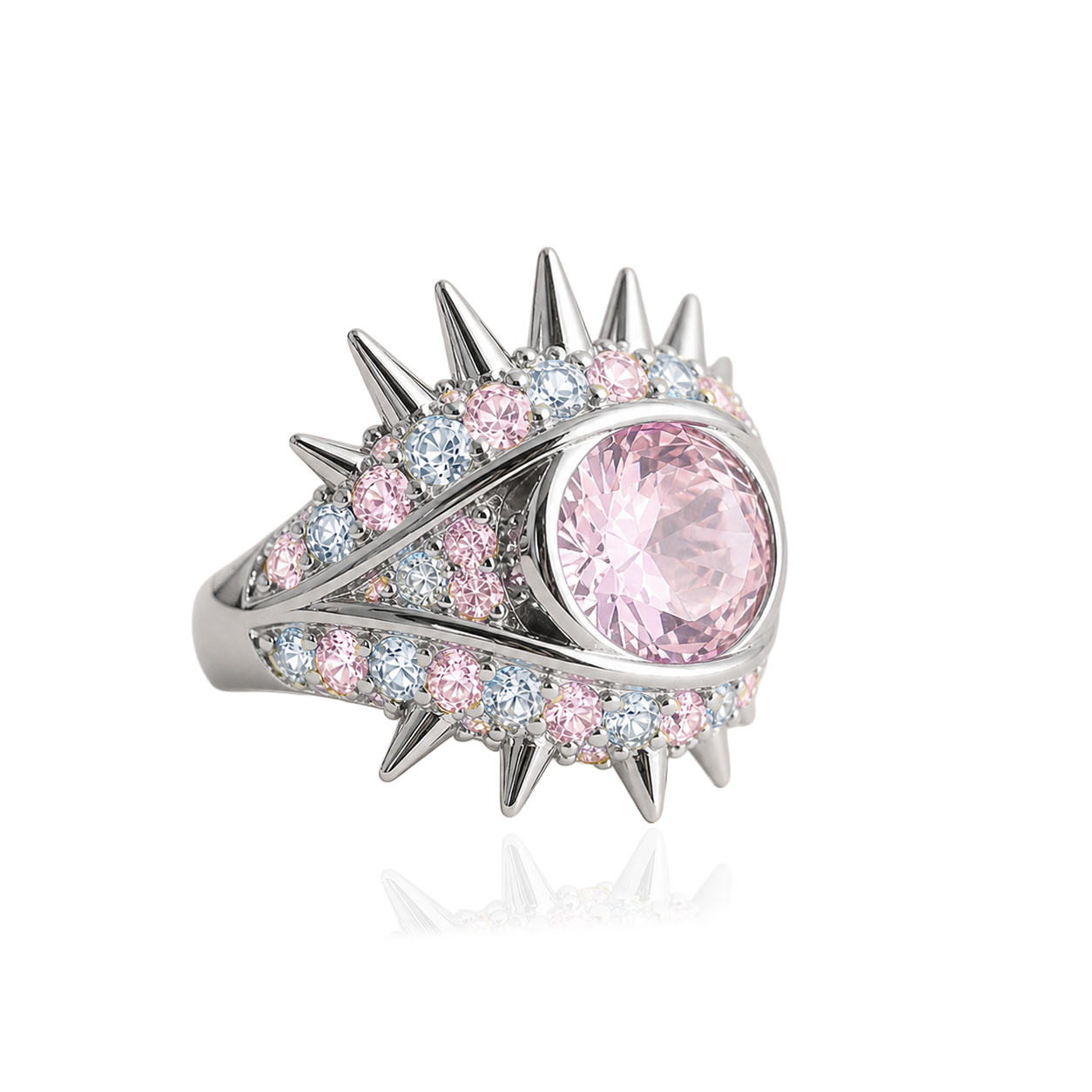 ELECKTRA SPARKLE EYE RING - Multi